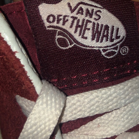 Burgundy Vans - Picture 4 of 4